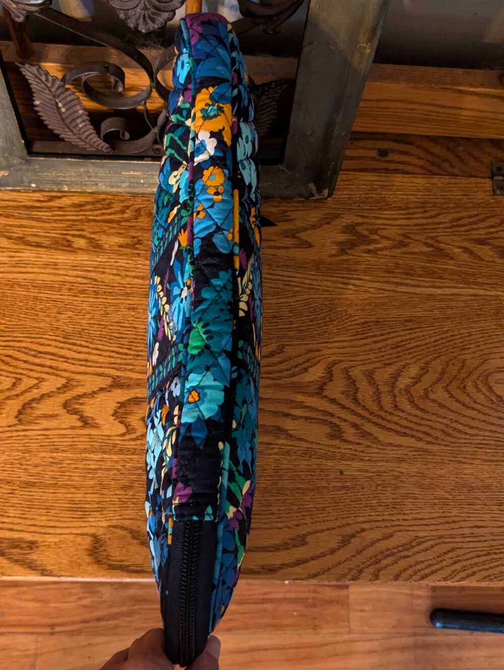 Vera Bradley Midnight Blues Floral Quilted Tablet Case - Picture 6 of 9